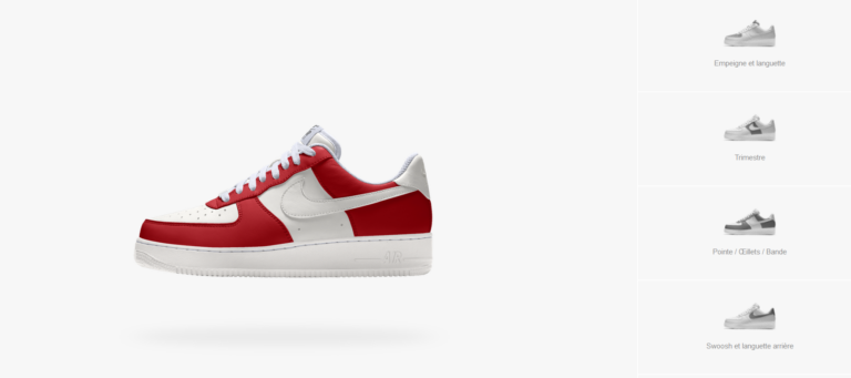 Nike By You : personnalisation de chaussures en ligne